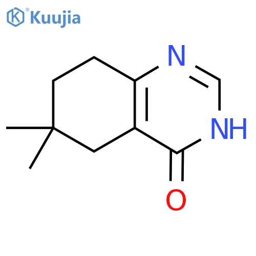 6,6-DIMETHYL-5,6,7,8-TETRAHYDROQUINAZOLIN-4(3H)-ONE structure