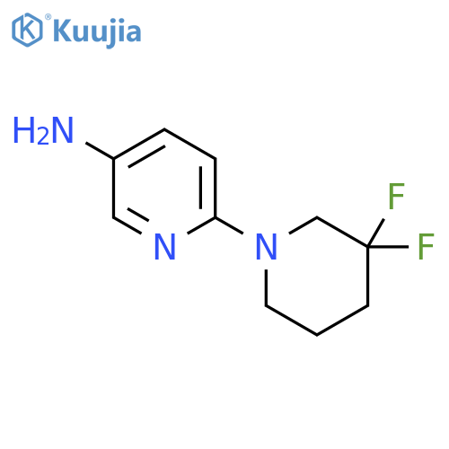 6-(3,3-difluoropiperidin-1-yl)pyridin-3-amine structure