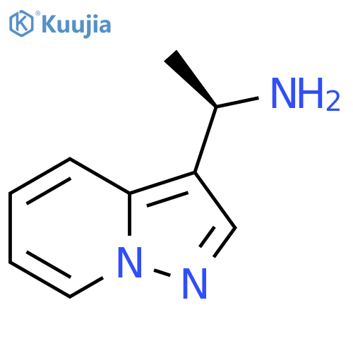 (1R)-1-{pyrazolo1,5-apyridin-3-yl}ethan-1-amine structure