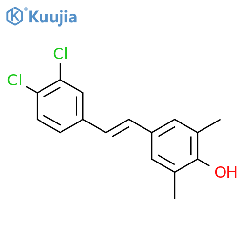 4-(3,4-Dichlorostyryl)-2,6-dimethylphenol structure