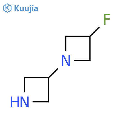 1-(azetidin-3-yl)-3-fluoro-azetidine structure