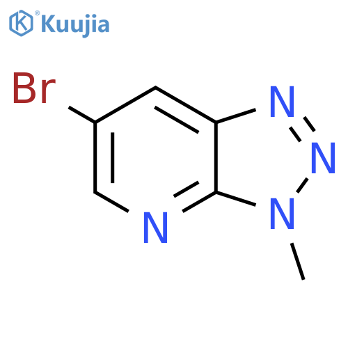 6-Bromo-3-methyl-3h-[1,2,3]triazolo[4,5-b]pyridine structure