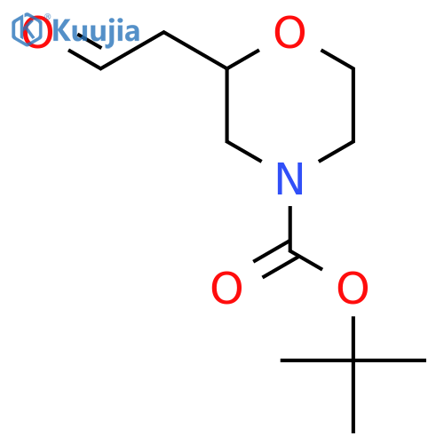 (S)-N-Boc-2-(2-Oxoethyl)morpholine structure