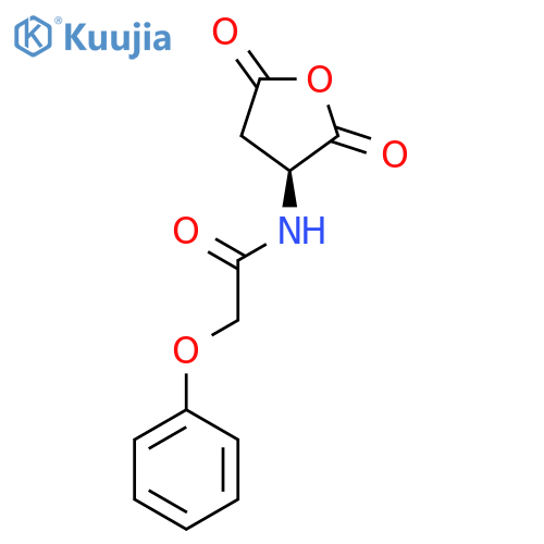 (S)-N-(2,5-Dioxotetrahydrofuran-3-yl)-2-phenoxyacetamide structure