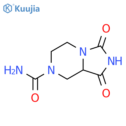 1,3-dioxo-octahydroimidazo[1,5-a]pyrazine-7-carboxamide structure