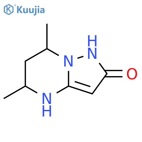 5,7-dimethyl-1H,2H,4H,5H,6H,7H-pyrazolo1,5-apyrimidin-2-one structure