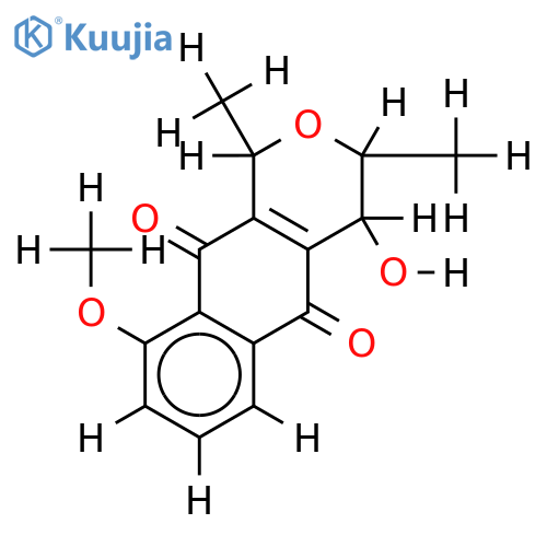 (R)-4-hydroxyeleutherin structure