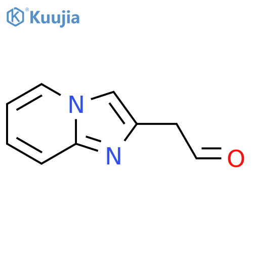 Imidazo1,2-a-pyridine-2-acetaldehyde structure