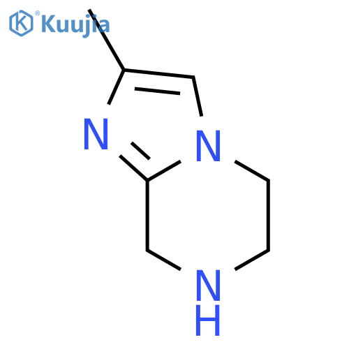 2-Methyl-5,6,7,8-tetrahydroimidazo1,2-apyrazine structure