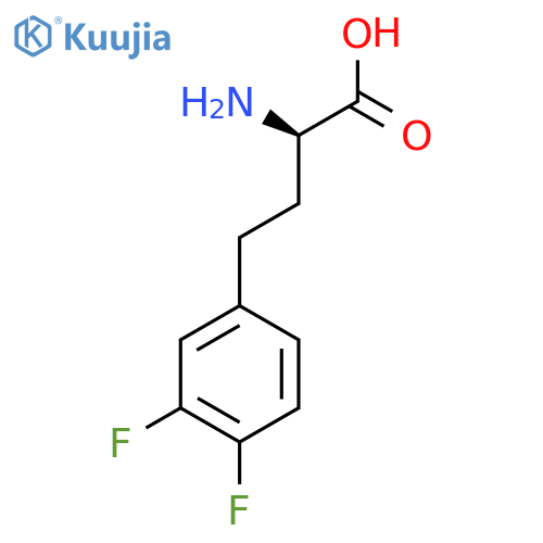 3,4-Difluoro-D-homophenylalanine structure