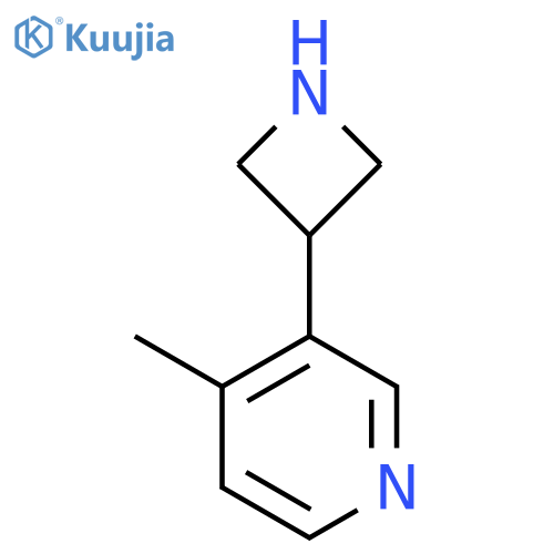 3-(azetidin-3-yl)-4-methylpyridine structure