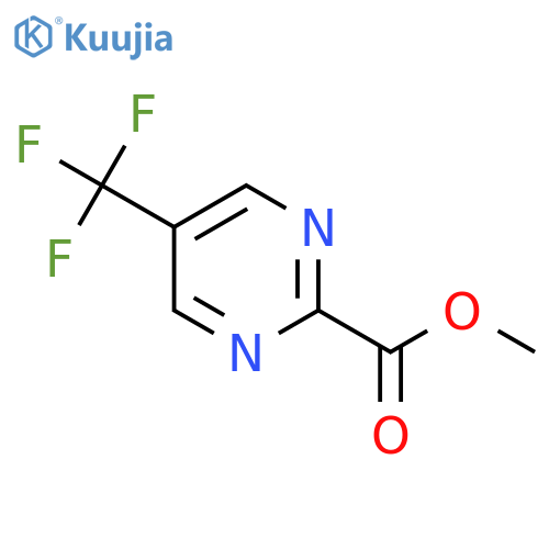 Methyl 5-(trifluoromethyl)pyrimidine-2-carboxylate structure