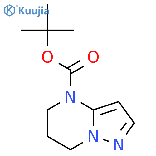 tert-Butyl 6,7-dihydropyrazolo[1,5-a]pyrimidine-4(5H)-carboxylate structure