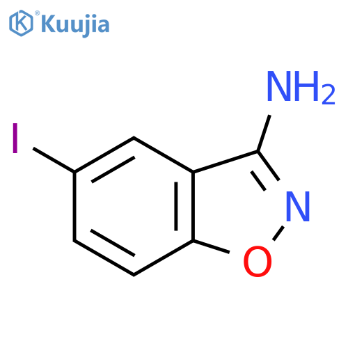5-Iodobenzo[d]isoxazol-3-amine structure