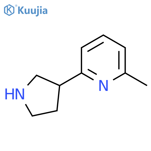 2-methyl-6-(pyrrolidin-3-yl)pyridine structure