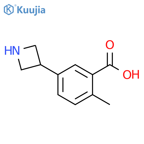 5-(3-azetidinyl)-2-methylbenzoic Acid structure