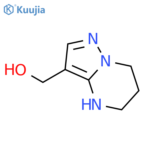 (4,5,6,7-Tetrahydropyrazolo[1,5-a]pyrimidin-3-yl)methanol structure