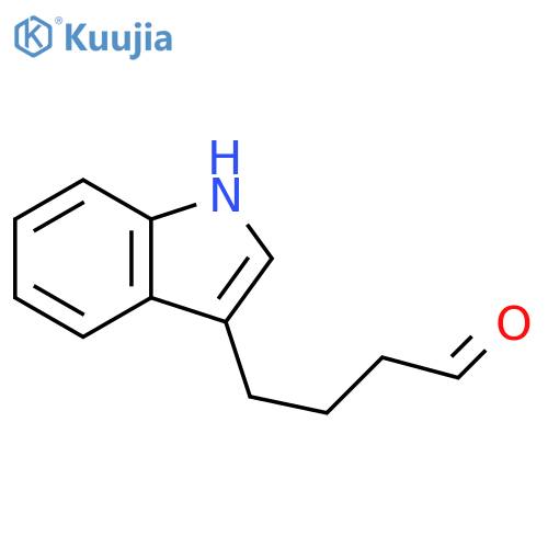 4-(1H-indol-3-yl)butanal structure