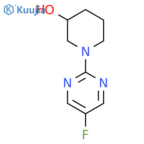 1-(5-Fluoropyrimidin-2-yl)piperidin-3-ol structure
