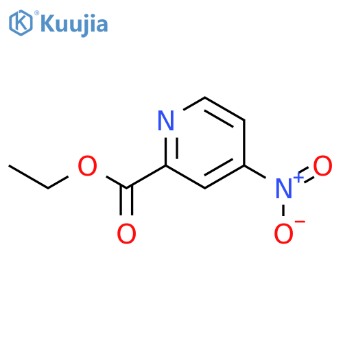 Ethyl 4-nitropyridine-2-carboxylate structure