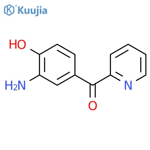 2-(3-Amino-4-hydroxybenzoyl)pyridine structure