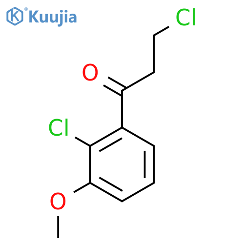 3,2'-Dichloro-3'-methoxypropiophenone structure