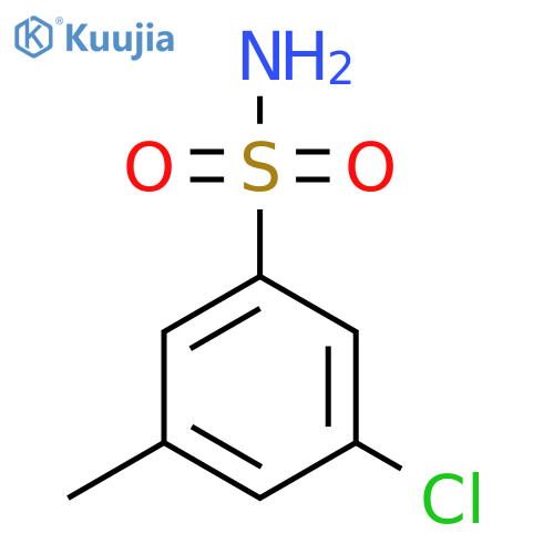 3-Chloro-5-methylbenzenesulfonamide structure
