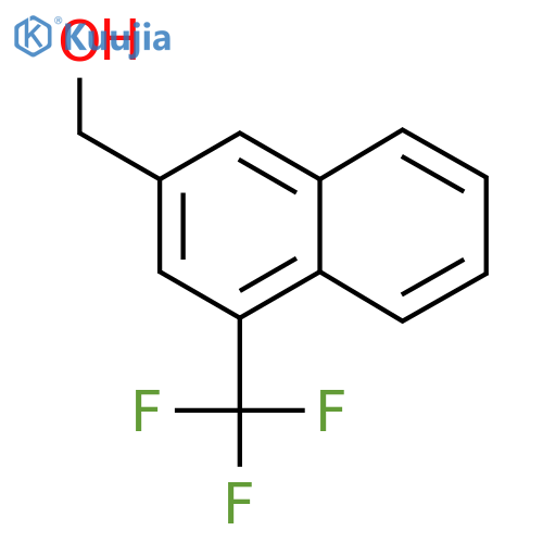 1-(Trifluoromethyl)naphthalene-3-methanol structure