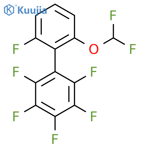 6'-Difluoromethoxy-2,3,4,5,6,2'-hexafluorobiphenyl structure