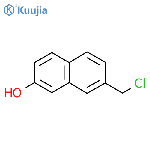 2-(Chloromethyl)-7-hydroxynaphthalene structure