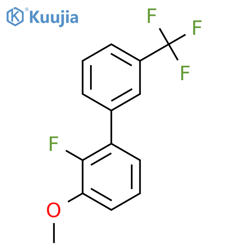 2-Fluoro-3-methoxy-3'-(trifluoromethyl)biphenyl structure
