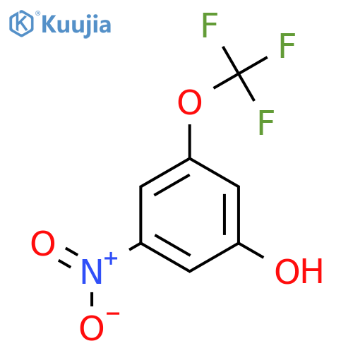 3-Nitro-5-(trifluoromethoxy)phenol structure