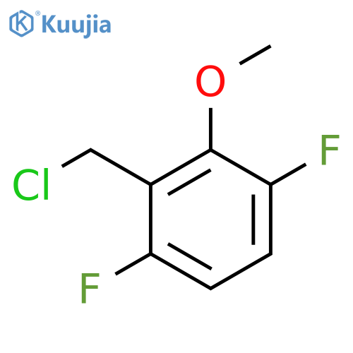 3,6-Difluoro-2-methoxybenzyl chloride structure