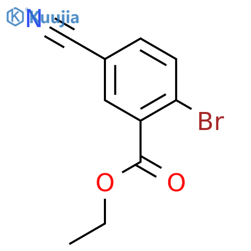 Ethyl 2-bromo-5-cyanobenzoate structure