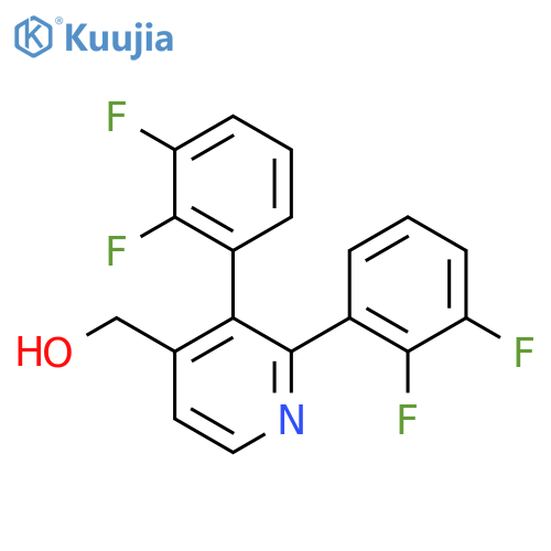2,3-Bis(2,3-difluorophenyl)pyridine-4-methanol structure