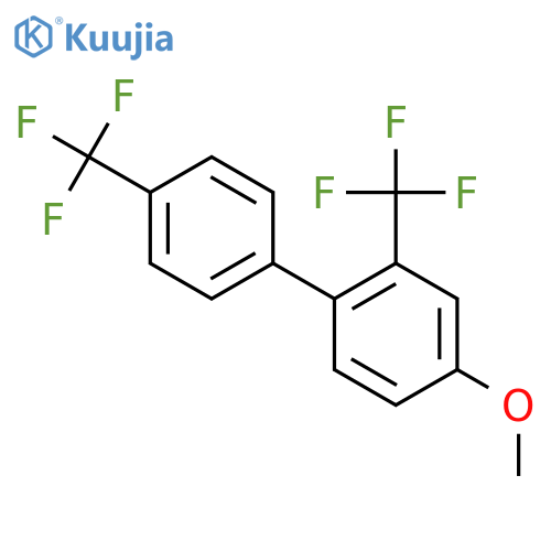 2,4'-Bis(trifluoromethyl)-4-methoxybiphenyl structure