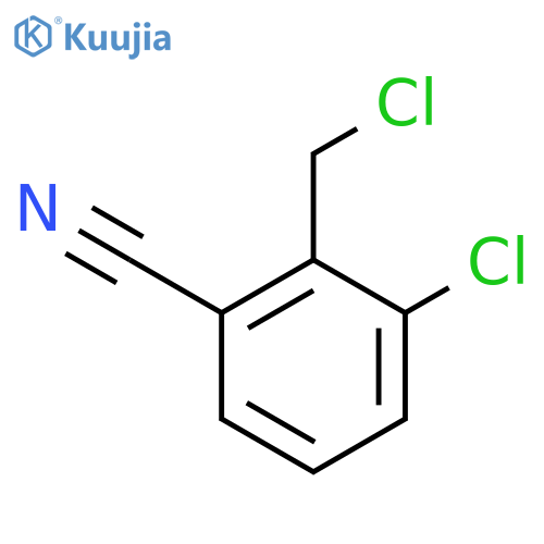 2-Chloro-6-cyanobenzyl chloride structure