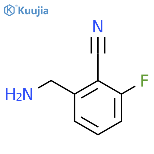 2-(Aminomethyl)-6-fluorobenzonitrile structure