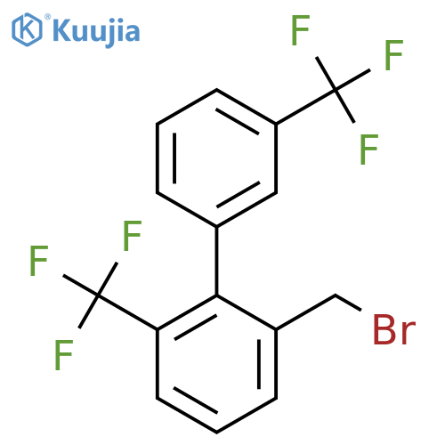 6,3'-Bis(trifluoromethyl)-2-Bromomethylbiphenyl structure