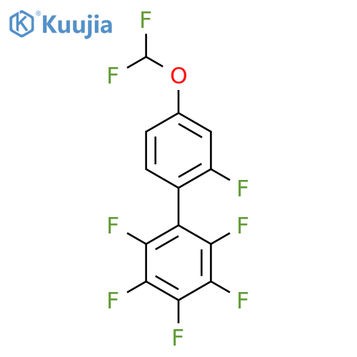 4'-Difluoromethoxy-2,3,4,5,6,2'-hexafluorobiphenyl structure