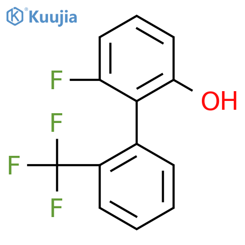 6-Fluoro-2-hydroxy-2'-(trifluoromethyl)biphenyl structure