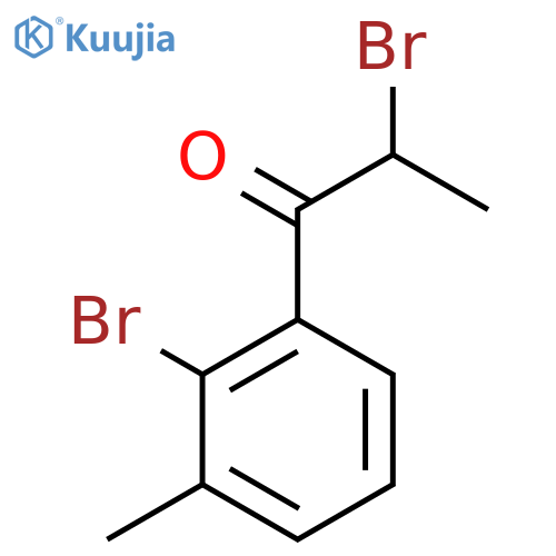 2,2'-Dibromo-3'-methylpropiophenone structure