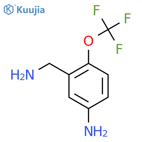 5-Amino-2-(trifluoromethoxy)benzylamine structure