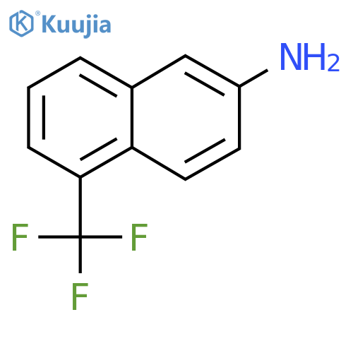 5-(Trifluoromethyl)naphthalen-2-amine structure