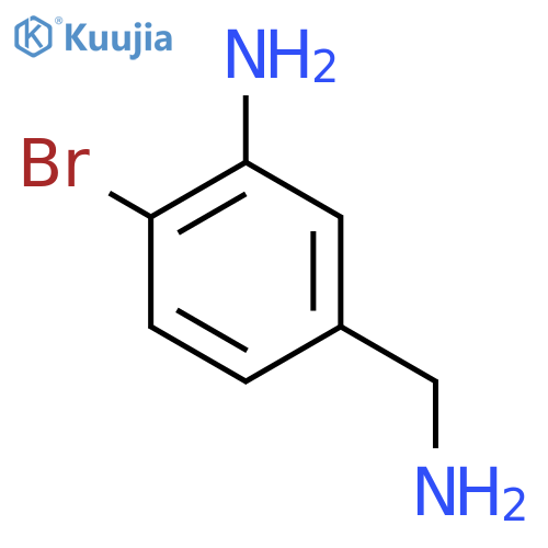 3-Amino-4-bromobenzylamine structure