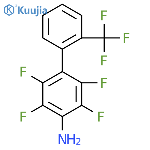 4-Amino-2,3,5,6-tetrafluoro-2'-(trifluoromethyl)biphenyl structure
