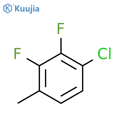 1-Chloro-2,3-difluoro-4-methylbenzene structure