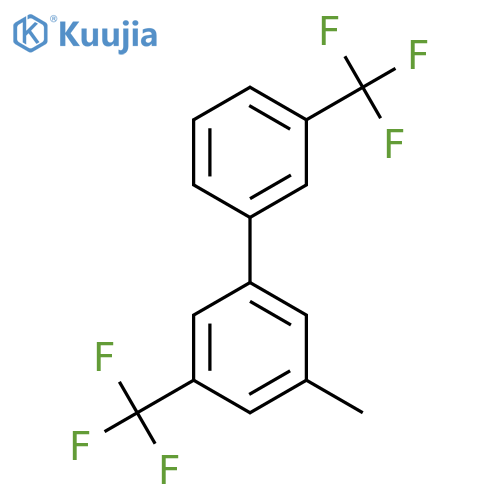 5,3'-Bis(trifluoromethyl)-3-methylbiphenyl structure