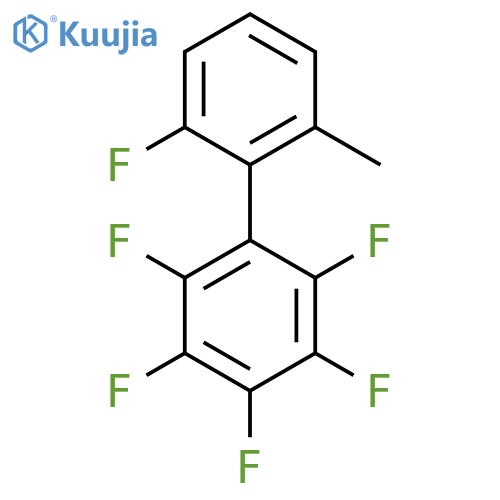 2,3,4,5,6,6'-Hexafluoro-2'-methylbiphenyl structure