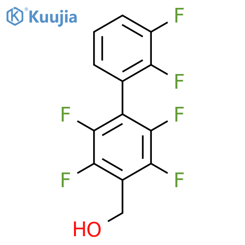 2,3,5,6,2',3'-Hexafluorobiphenyl-4-methanol structure